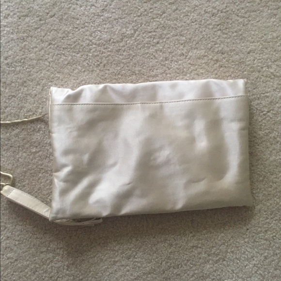 J.Crew shoulder purse/clutch in an ivory color - Picture 3 of 5